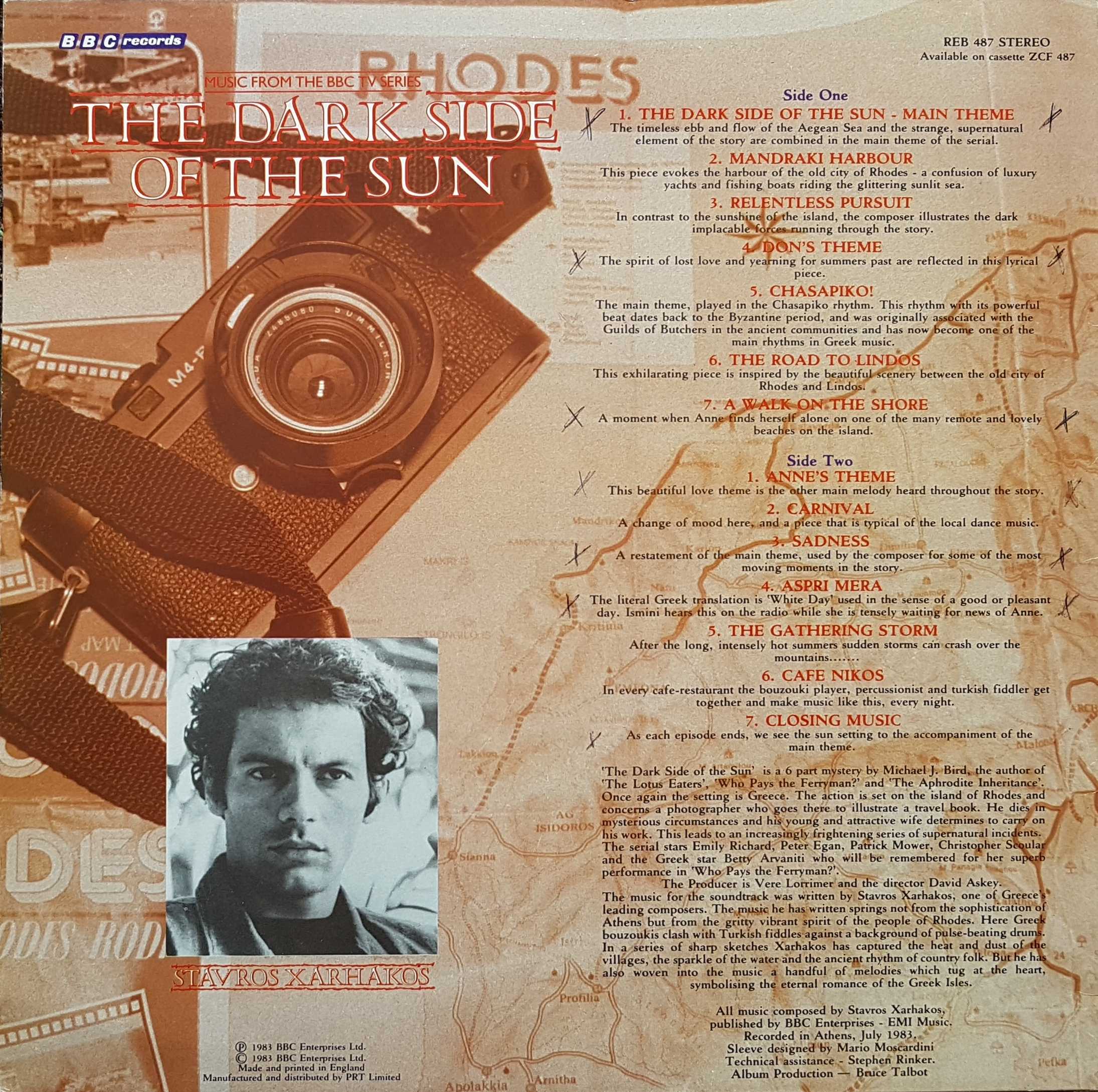 Picture of REB 487 The dark side of the Sun by artist Stavros Xarhakos from the BBC records and Tapes library